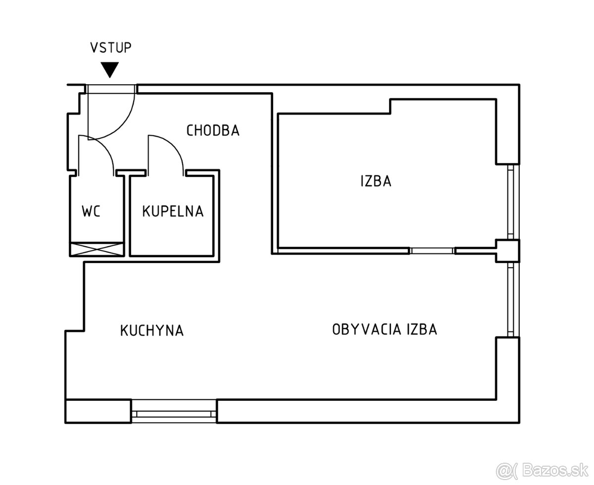 Predám 2kk v centre TR (40 m²) – kompletná rekonštrukcia - 6