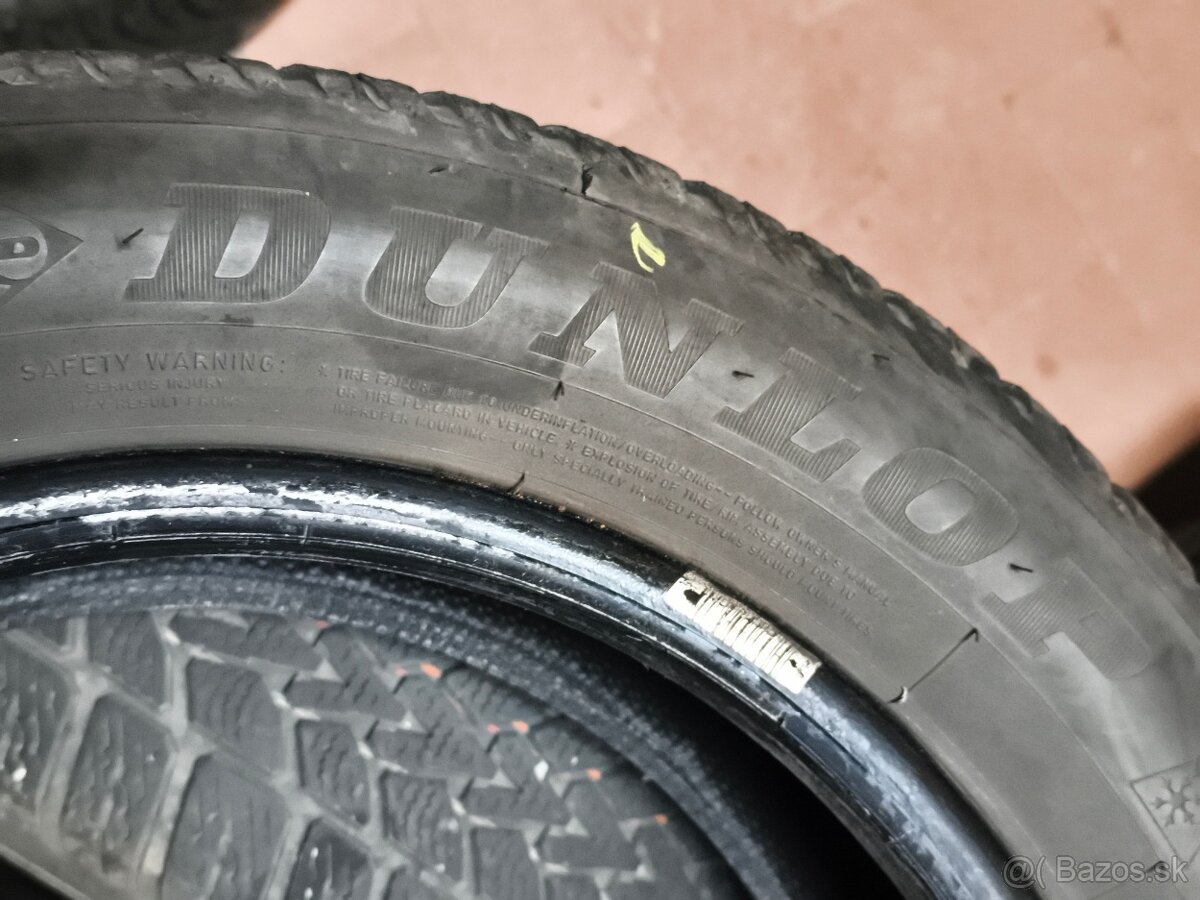 Predám zimné pneumatiky Dunlop 175/65 R15 - 6