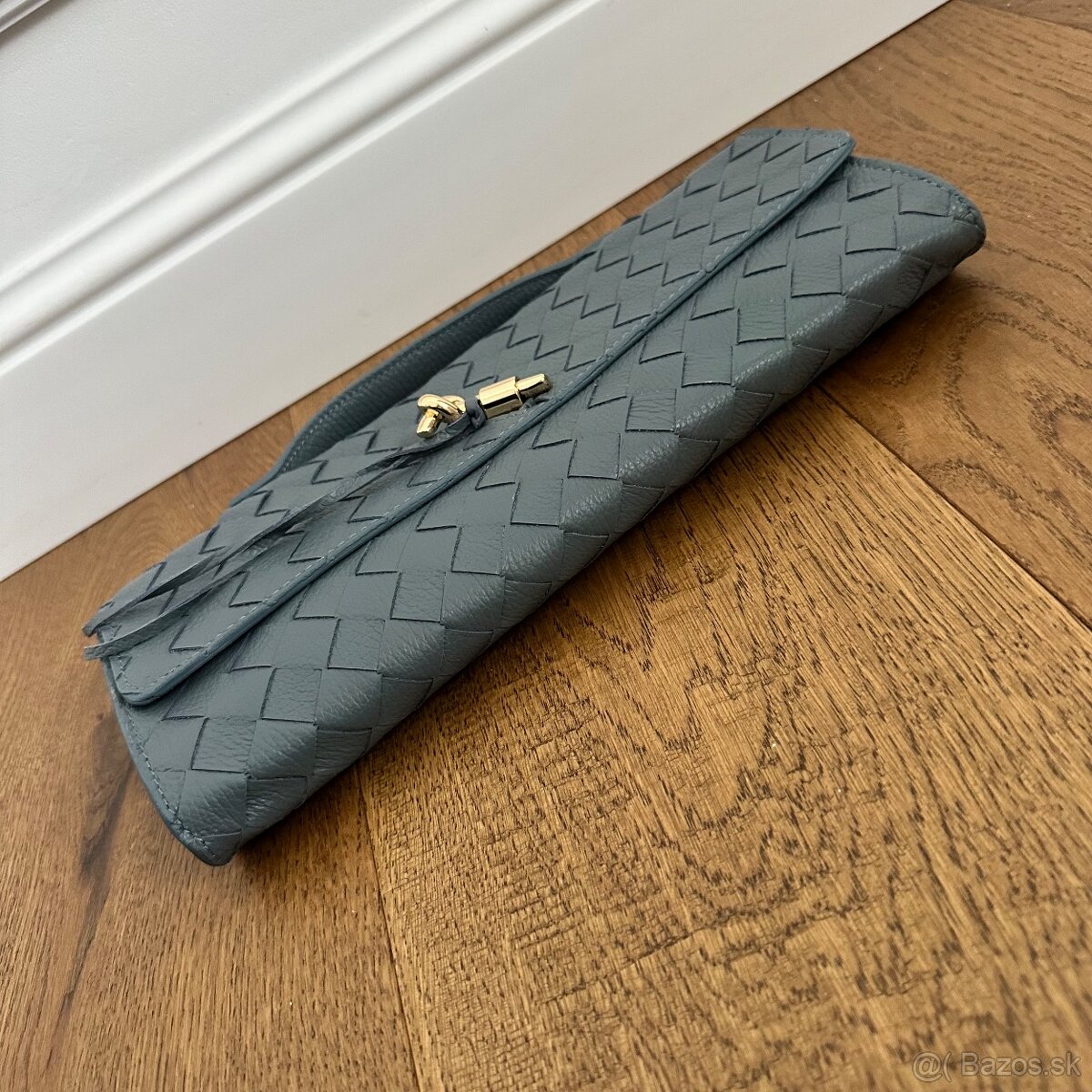 Kožená talianska kabelka do ruky - 6