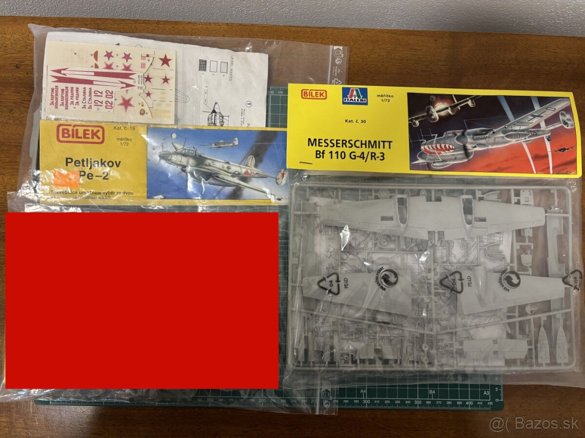 Plastikové modely lietadiel 1:72 a 1:144 - 6