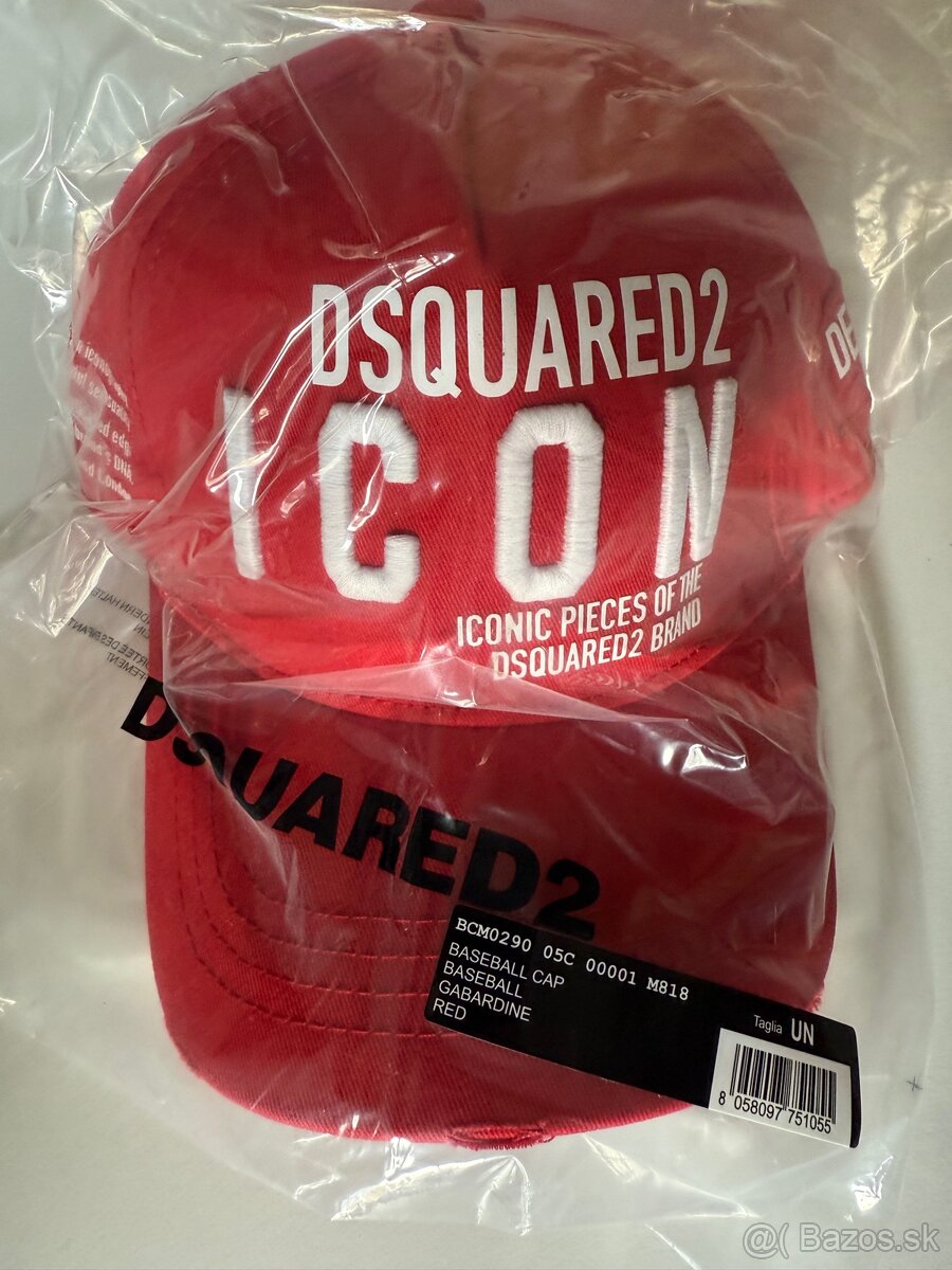 DSQUARED2 ICON , šiltovka, nová, originál,č.9 - 6