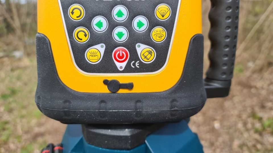 Rotačný laser zelený 360 komplet príslušenstvo - 6