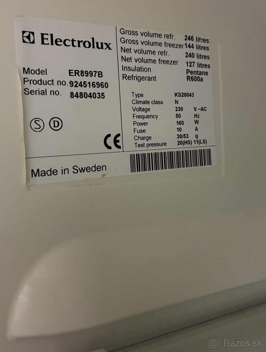 Dvojmotorová chladnička Electrolux - 6