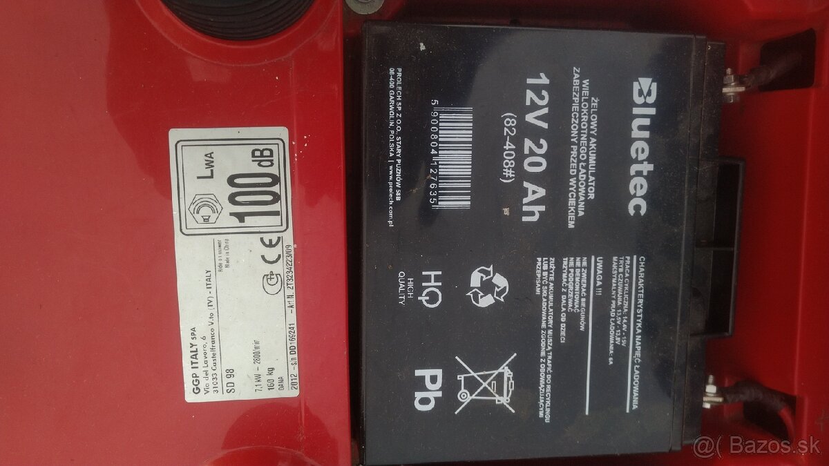 Traktorová kosacka 12,5HP 5+1 motor Castelgarden - 6