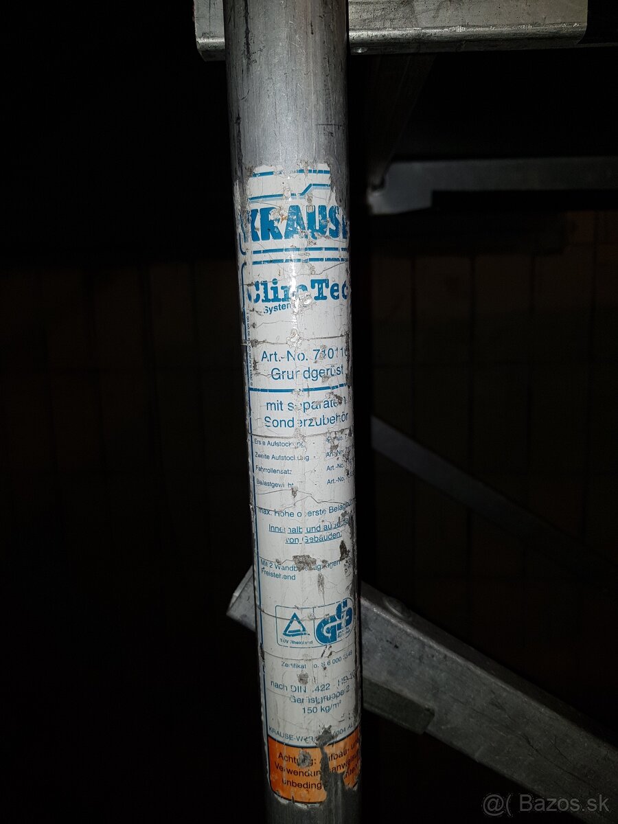 Predám Veľké Hliníkové Lešenie. - 6