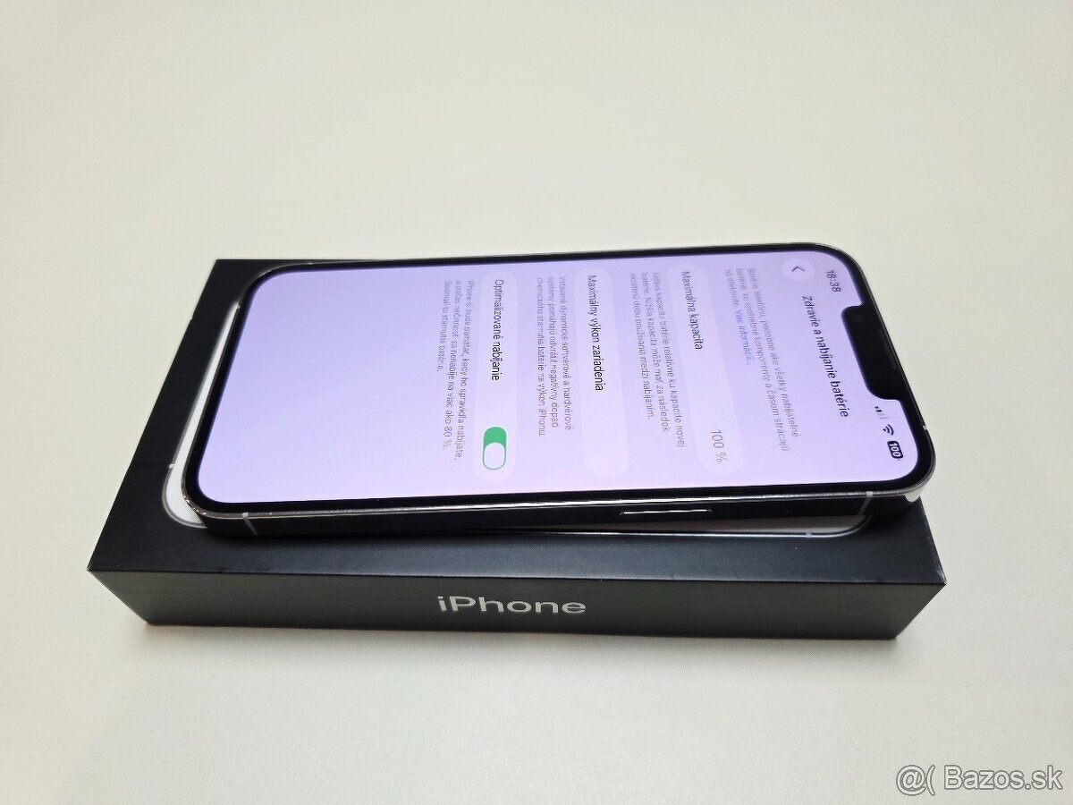 Apple iPhone 13 PRO 128GB SILVER,BATERKA 100% - 6