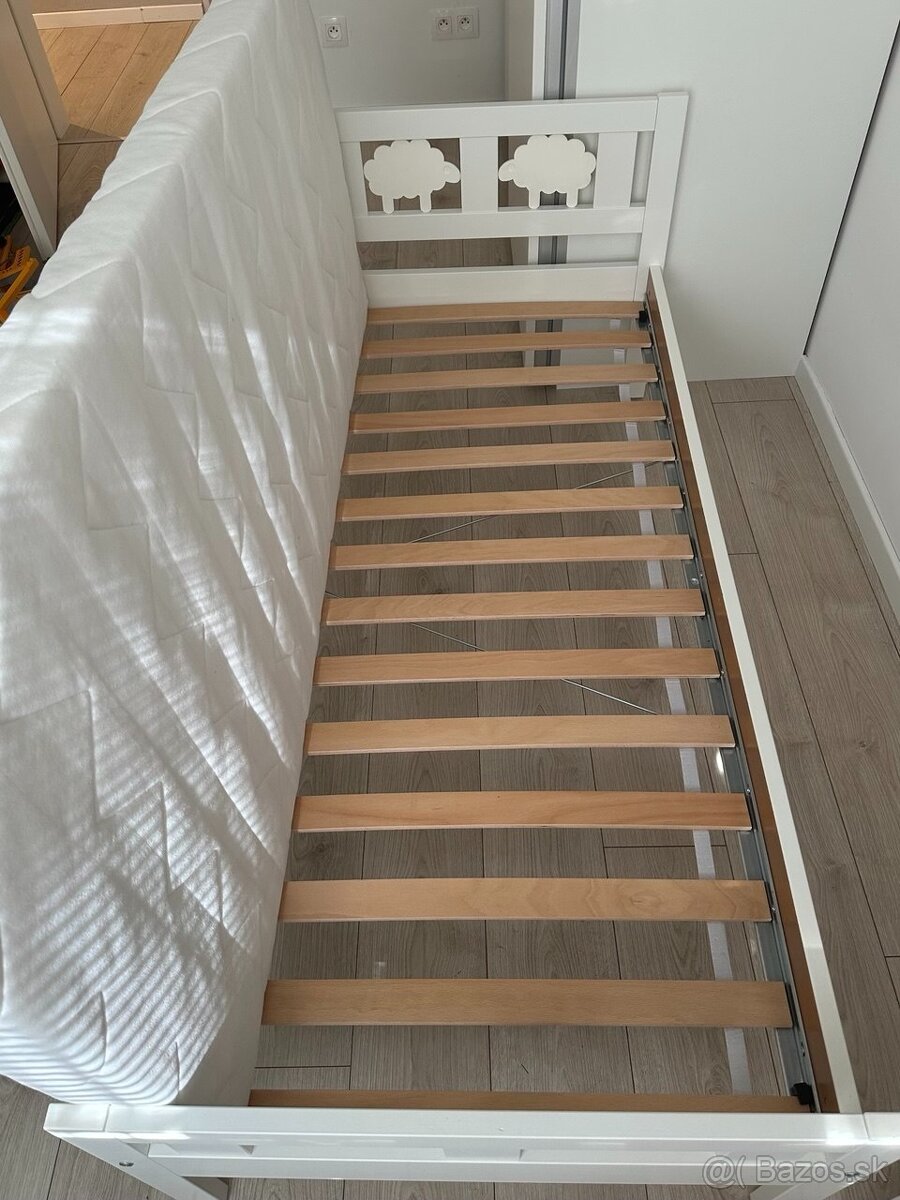 Detská posteľ IKEA KRITTER 70x160 cm + matrac - 6