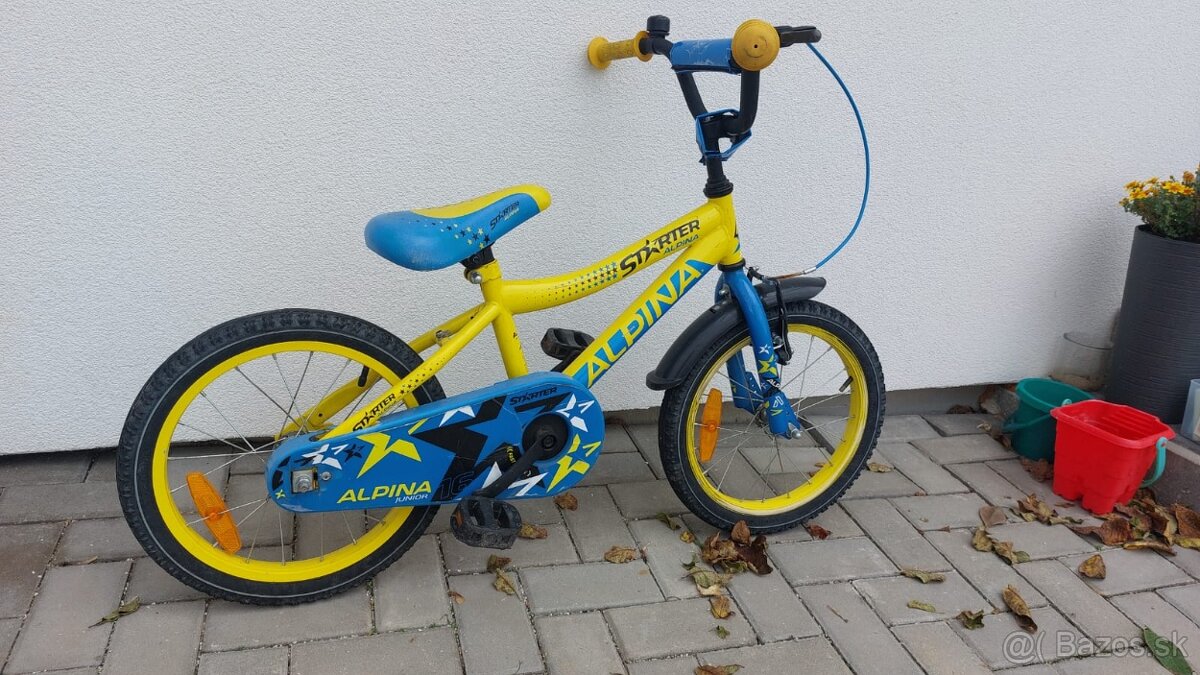 Detský bicykel Alpina 16" - 6