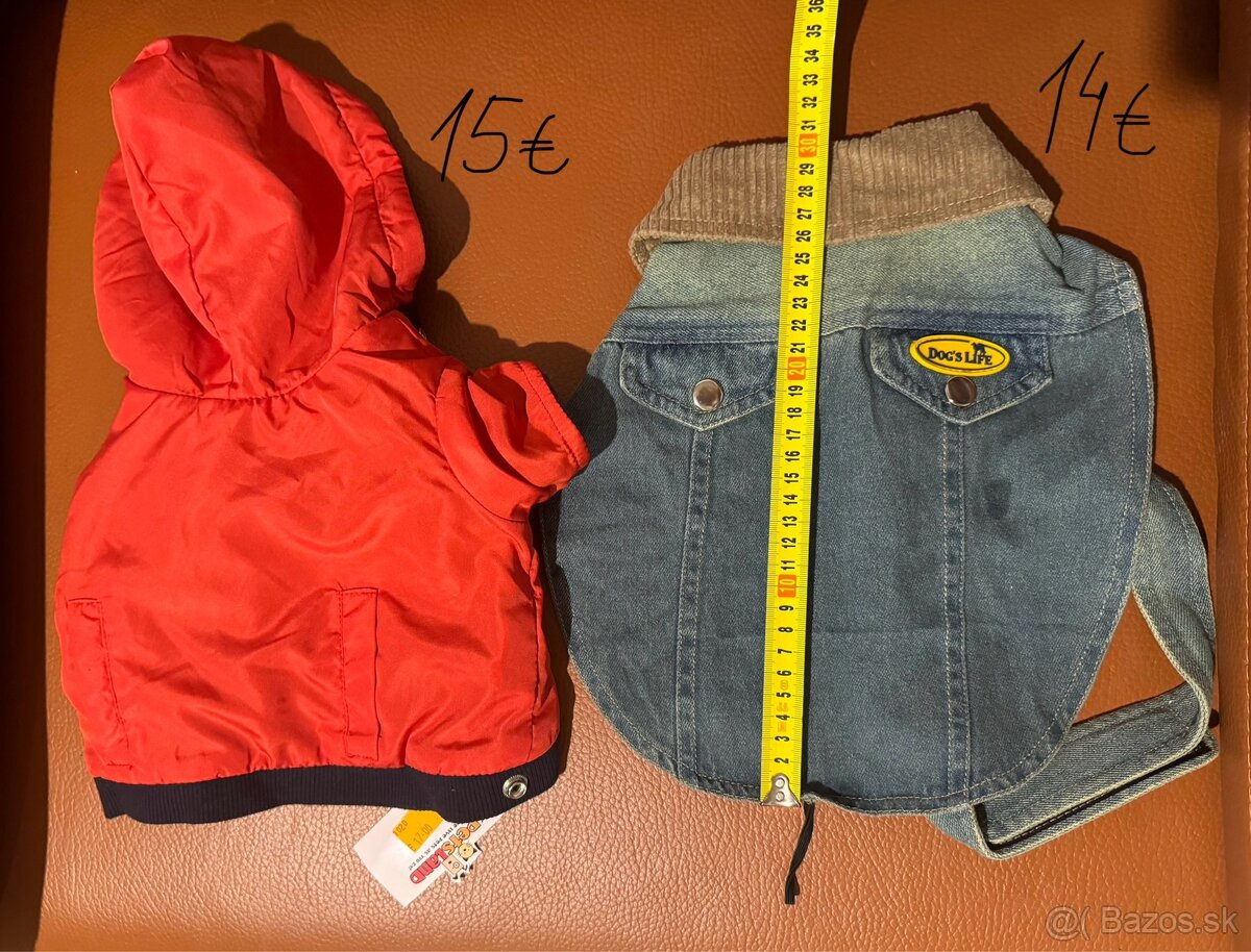 Rôzne oblečenie - NOVÉ bundy pre psíkov - 6