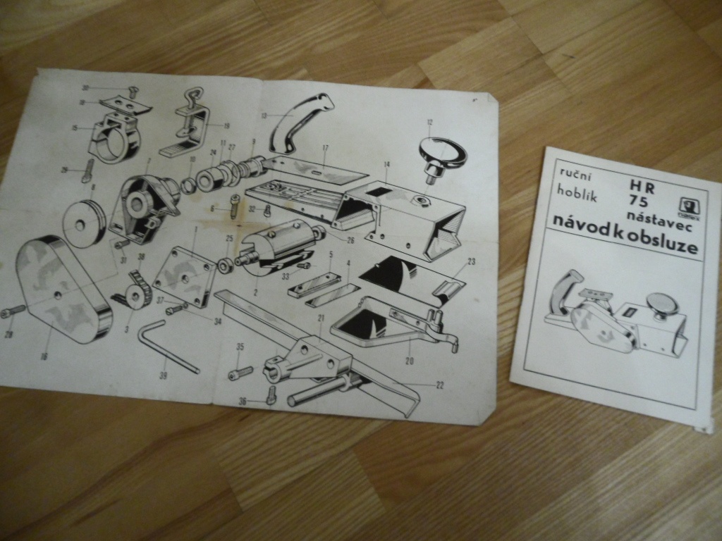 Hobľovačka Narex HR 75 - 6