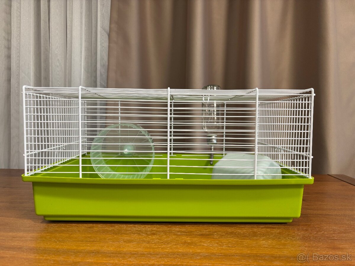 🐹 Predám 2 klietky FERPLAST + príslušenstvo + pelech - 6