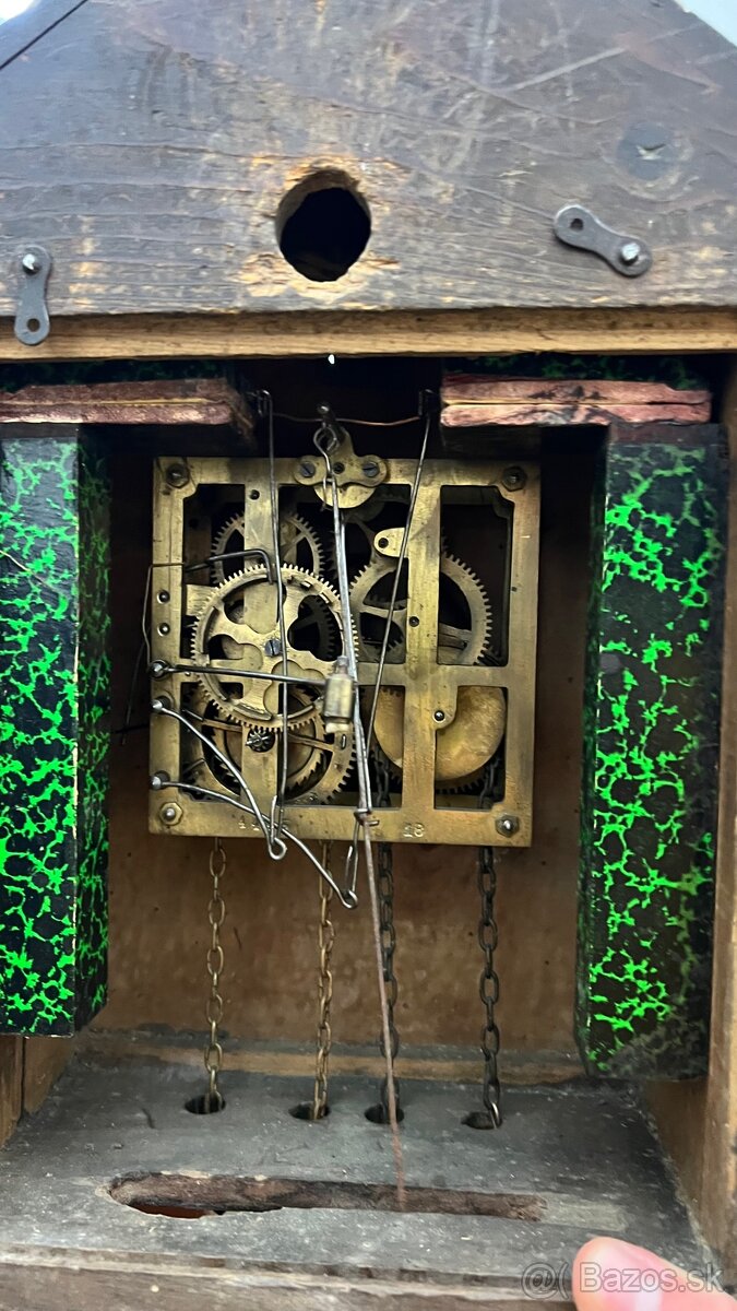 Starožitné kukučkové hodiny - 6