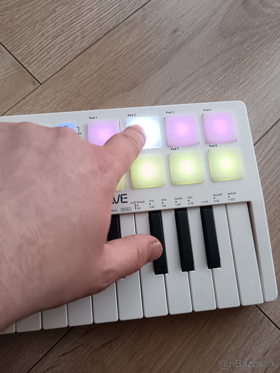 Midi klávesy s padmi M-Vave SMK-25 - 6