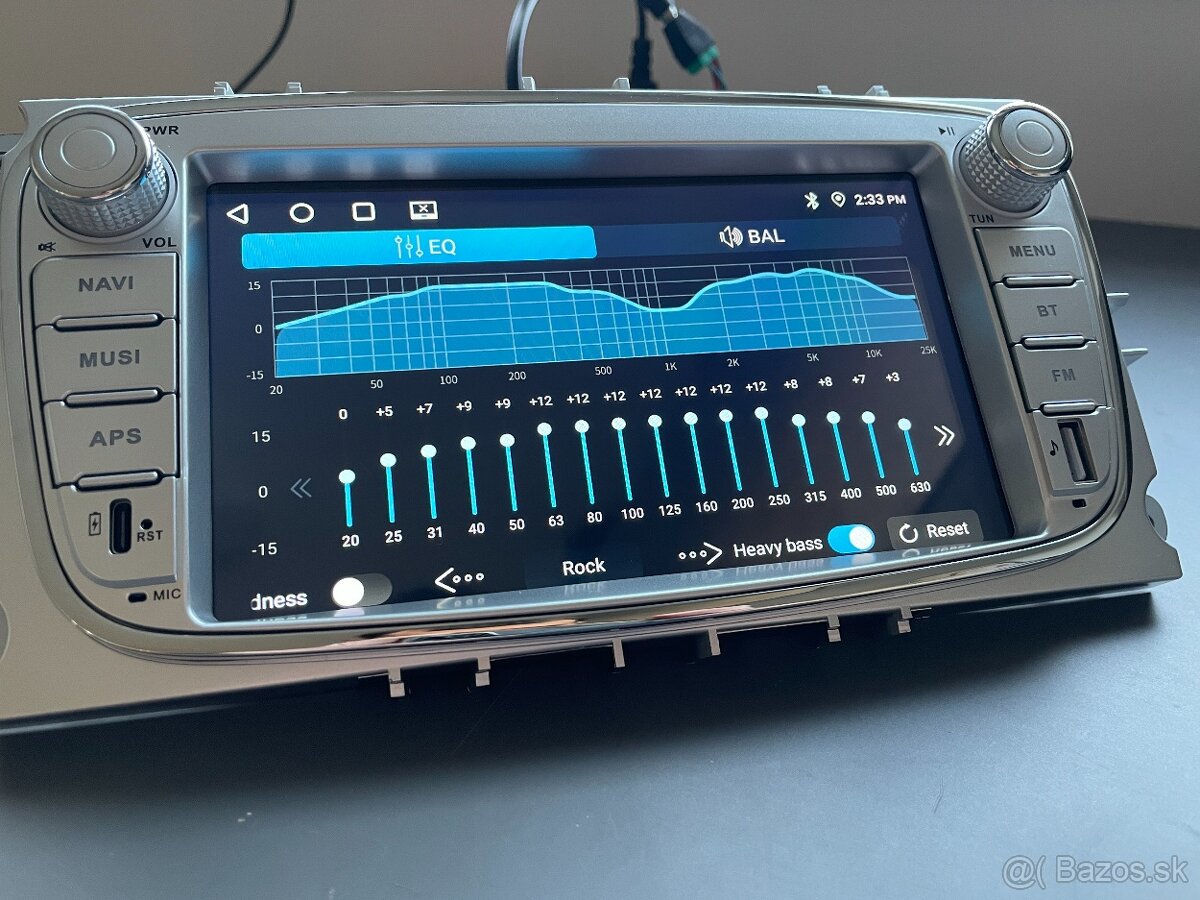 FORD android rádio 4-jadro 4GB+64GB, AndroidAuto, Carplay - 6