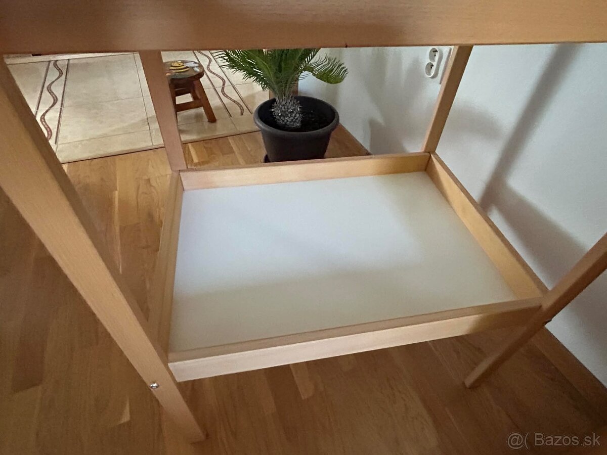 IKEA prebaľovací stôl + koše - 6