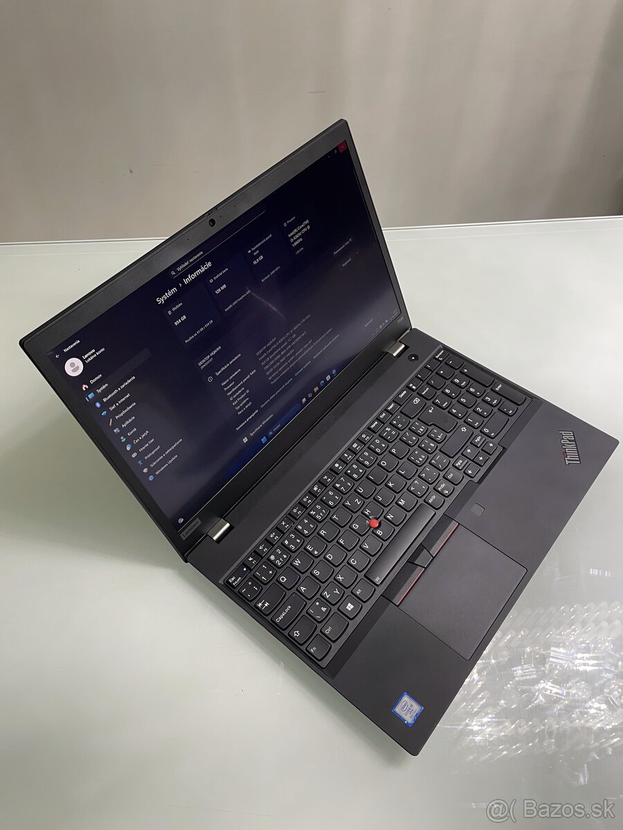 Rezervovane - Lenovo ThinkPad T590 i5/16GB/1TB SSD dotykový - 6