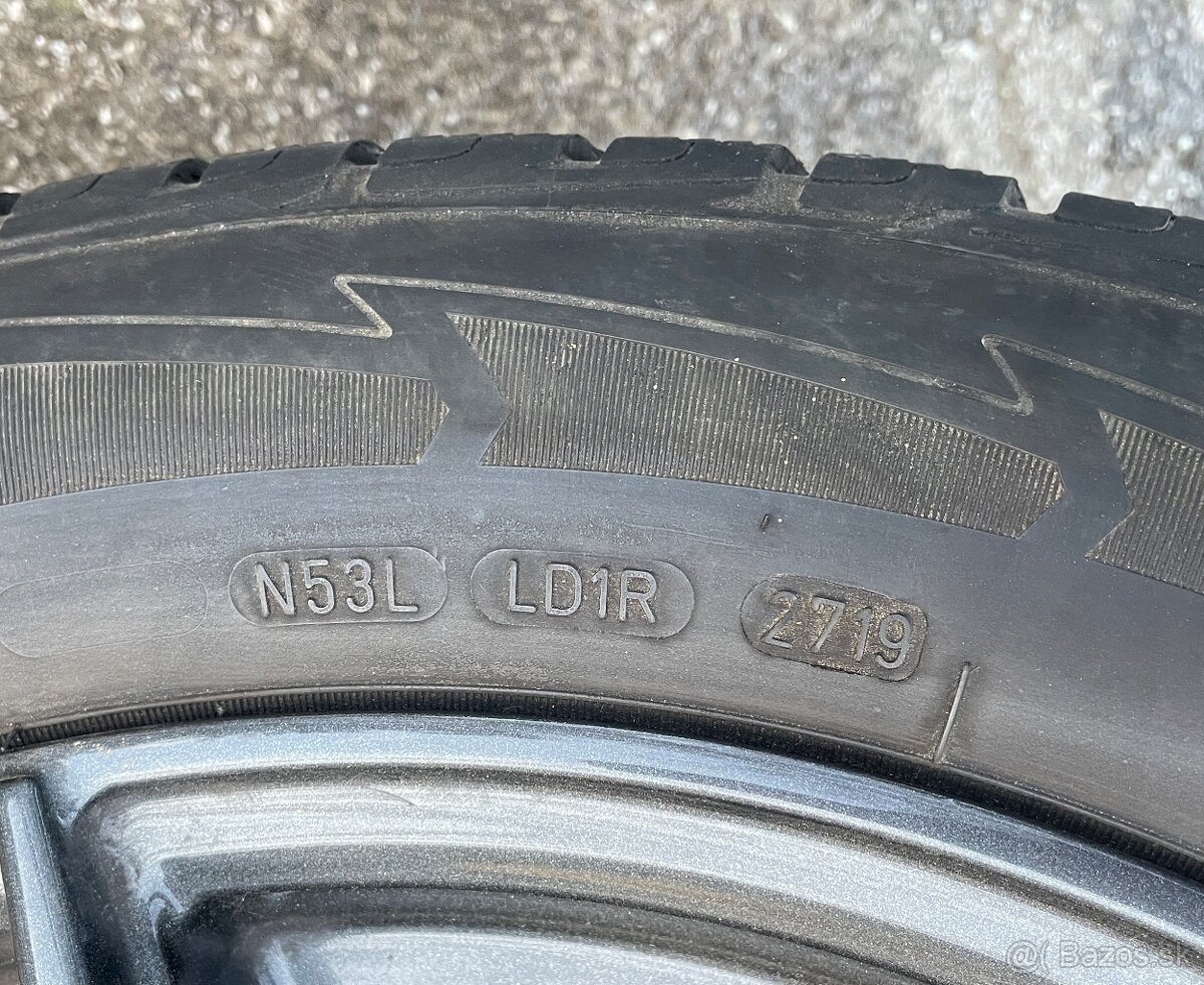 235/55 R18 zimné 4x goodyear - 6