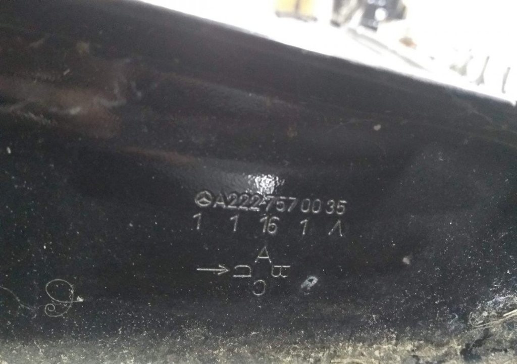 Mercedes S W222 / V222 2013 - 2020 kapota kufor dvere veko - 6