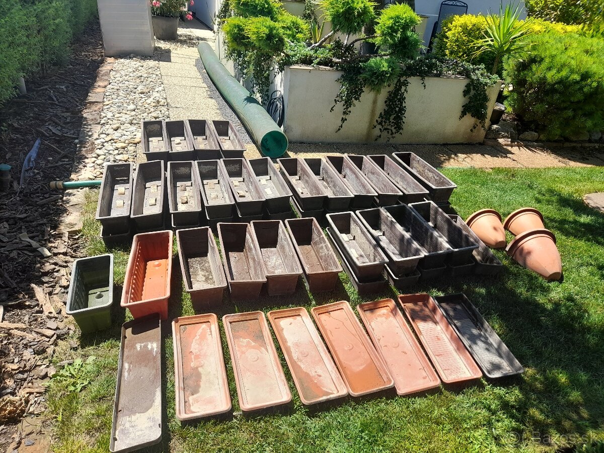 Predam samozavlazovacie kvetinace - 6