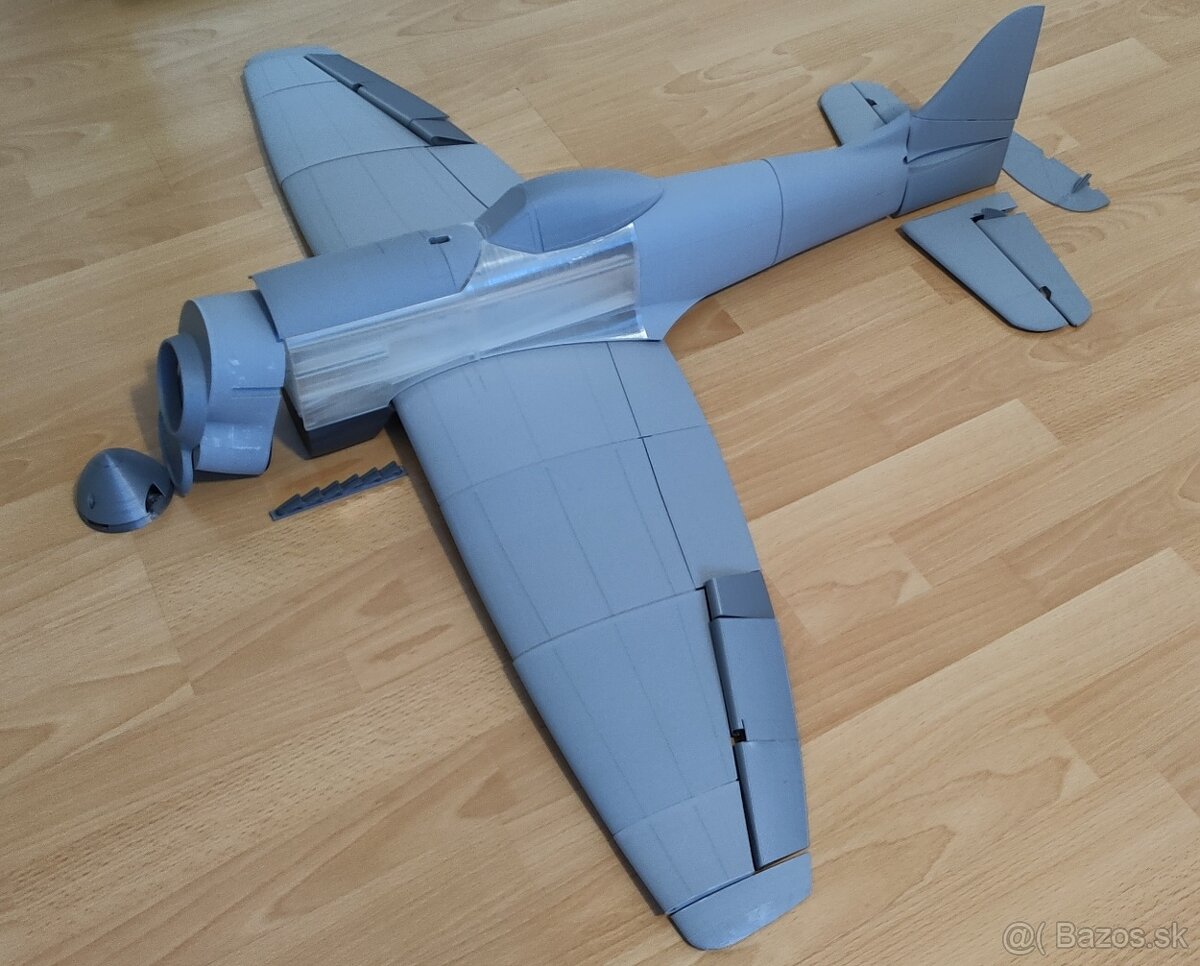 Hawker Tempest MkV, RC lietadlo - 6