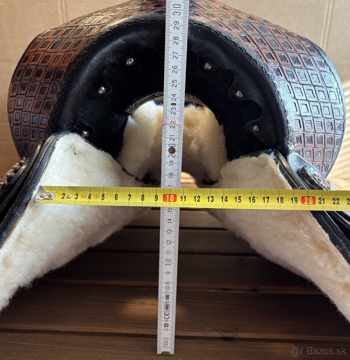 Westernový sedlový komplet 1) černý - 6