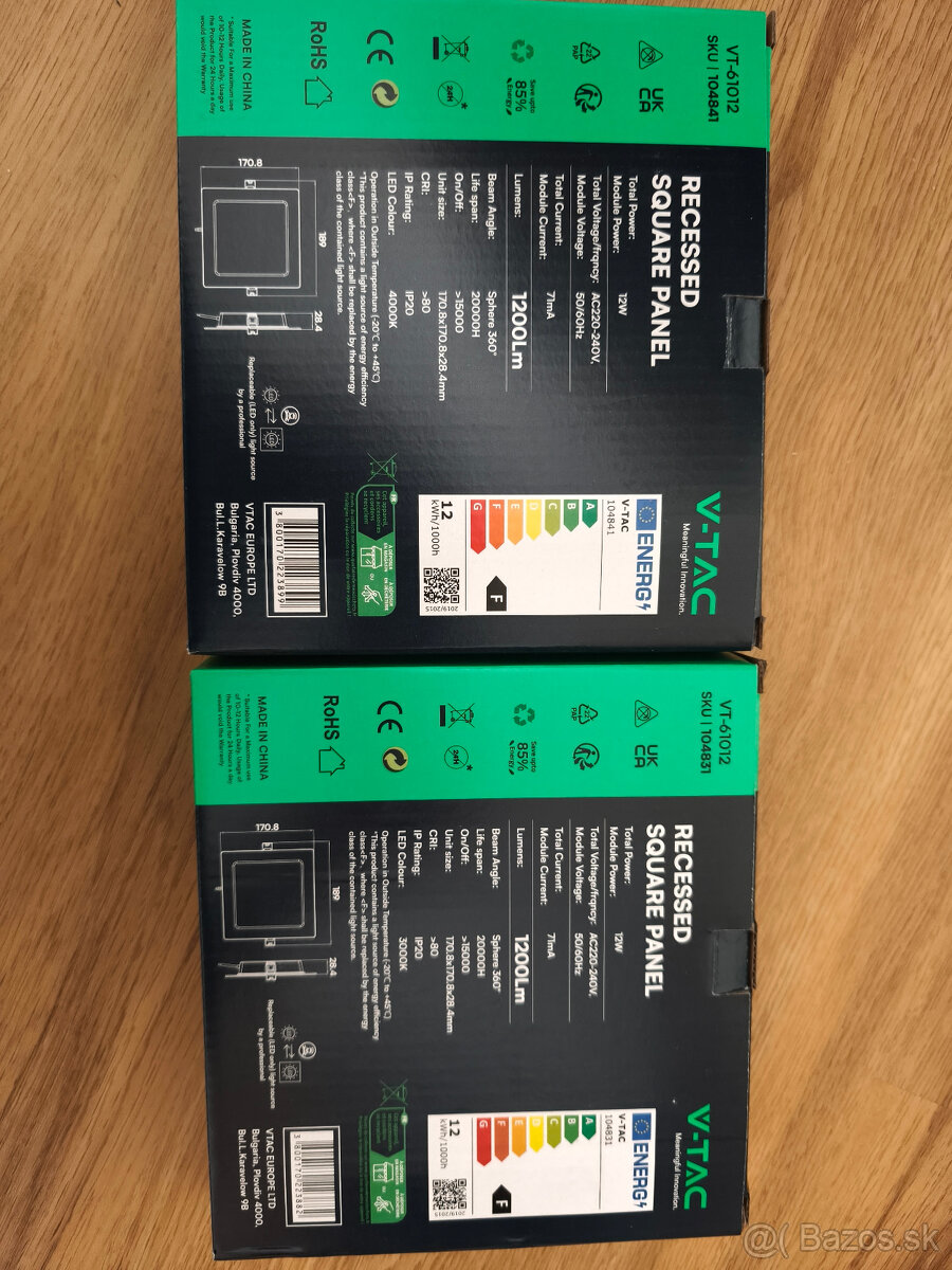 LED panel vstavaný - 6