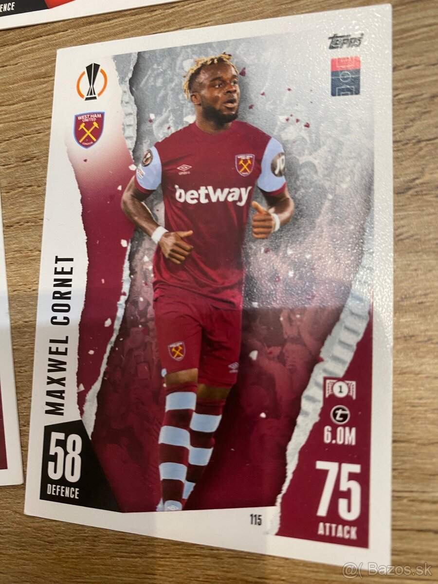 Futbalové kartičky - 6