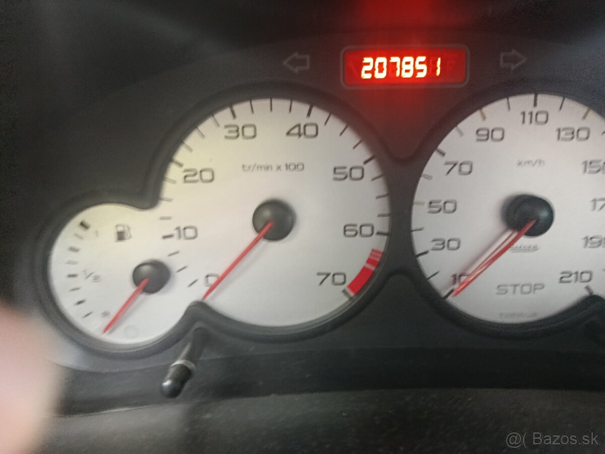 Peugeot 206, 1,4 benzín - 6
