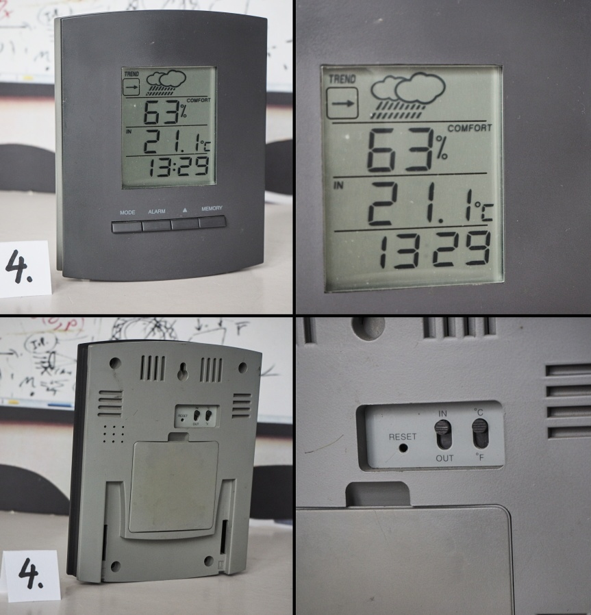 Budíky a meteostanica. - 6