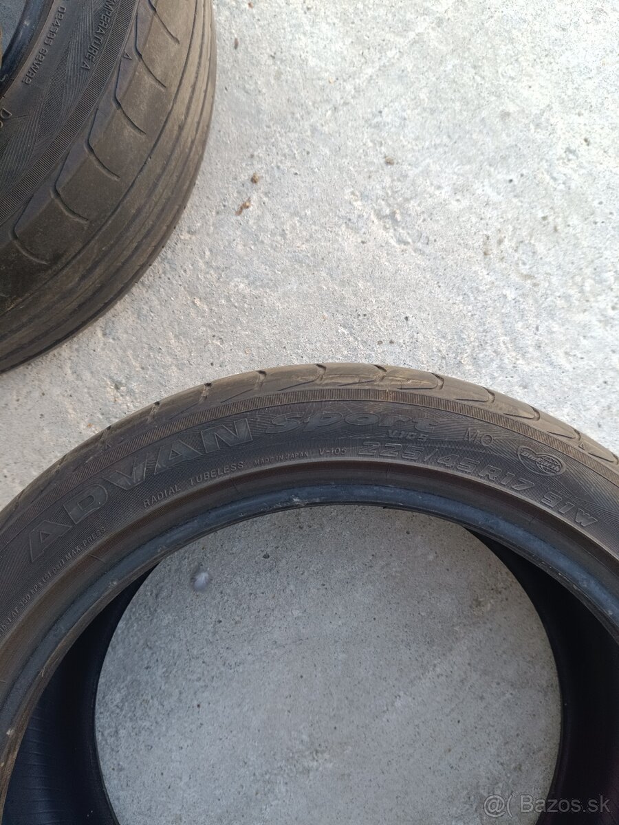 ✅225/45 R17 letné pneu - 6