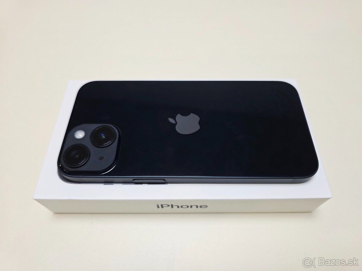 Apple iPhone 14 128gb MIDNIGHT,ZÁRUKA,BATERKA 100% - 6