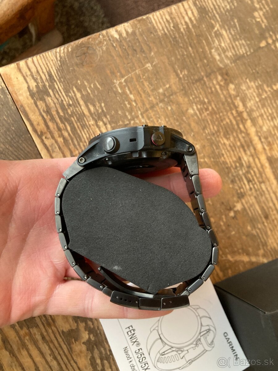 Chytré hodinky Garmin Fenix 5X Plus Sapphire Crystal - 6