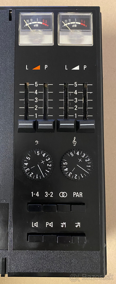 Tesla kotúčový magnetofón B73 servisovaný kompletný - 6