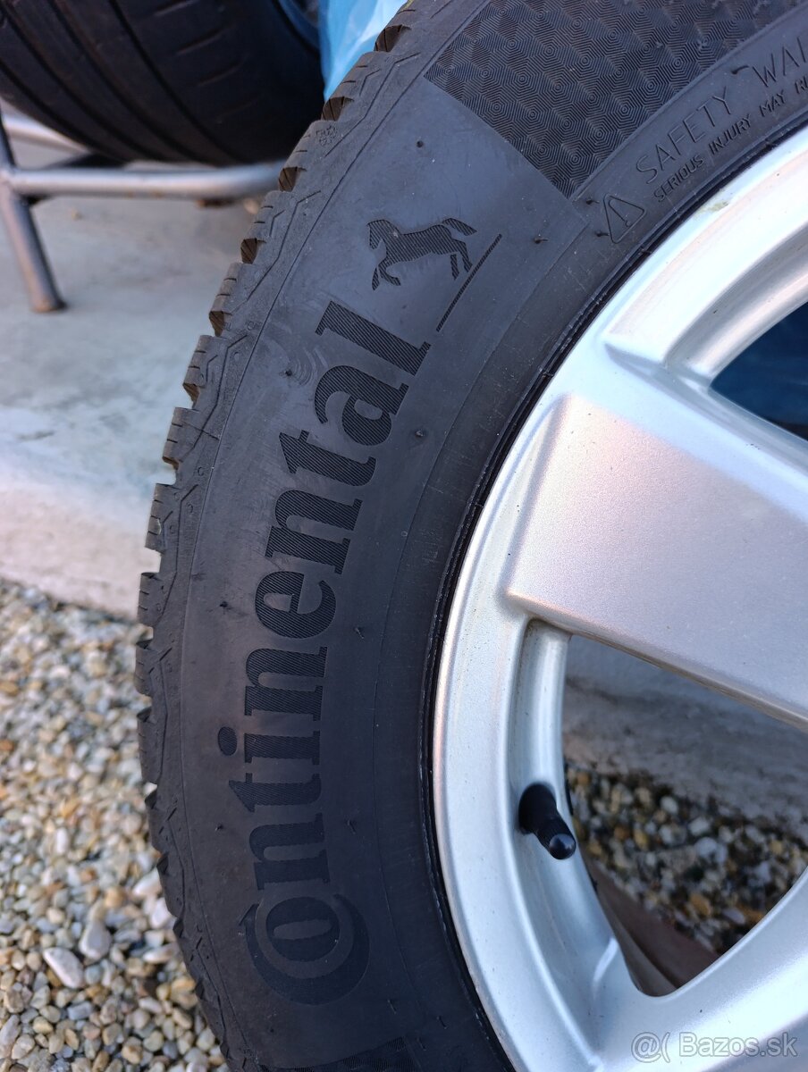 Volkswagen 5x112 R15, ET 43, 6J, 195/65 R15 - 6