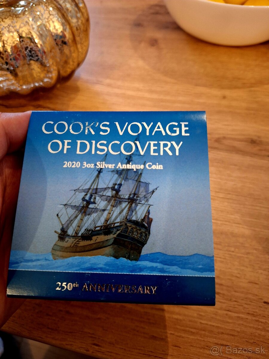 JAMES COOK DISCOVERY" 250th Anniversary Silver Coin - 6