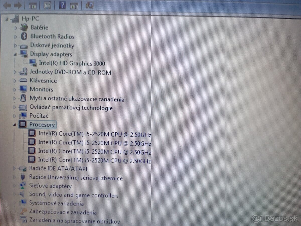 Hp probook 4330s + Intel core i5 + 8gb ram + Windows 7 - 6