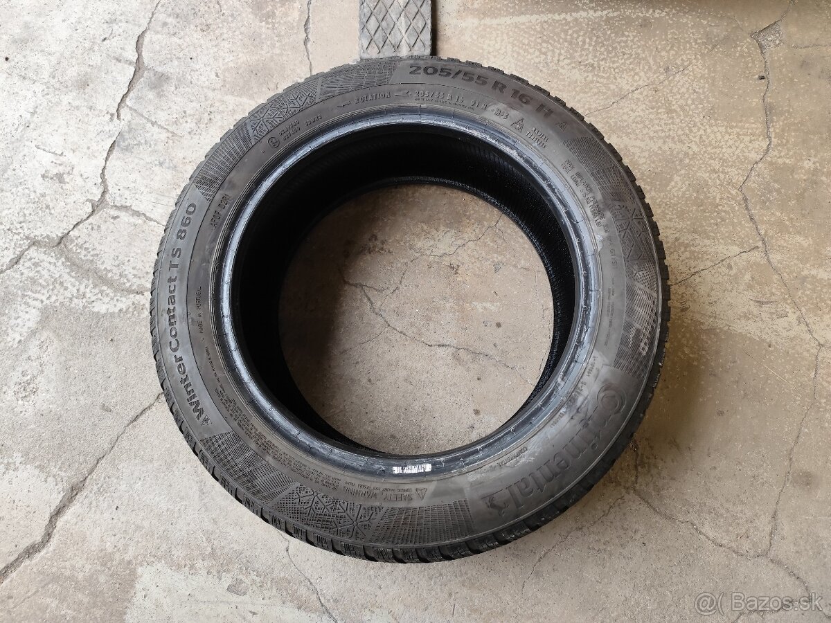 Zimné 205/55r16 continental - 6