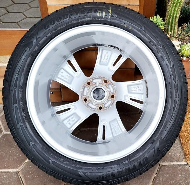 Alu R17 5x114,3 orig. RENAULT Captur + zimné pneu - 6
