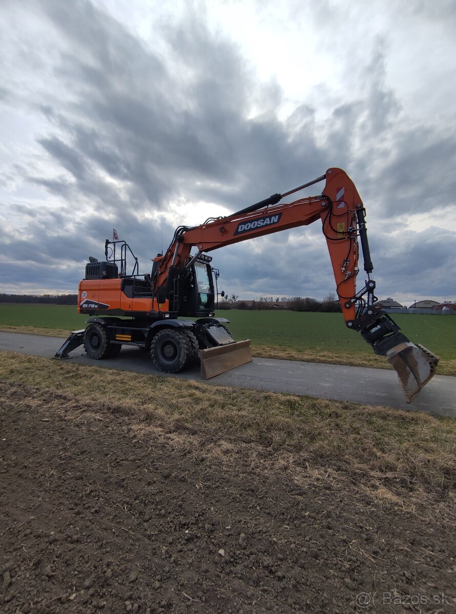 DOOSAN DX170W-7 kolový bager/rypadlo - 6