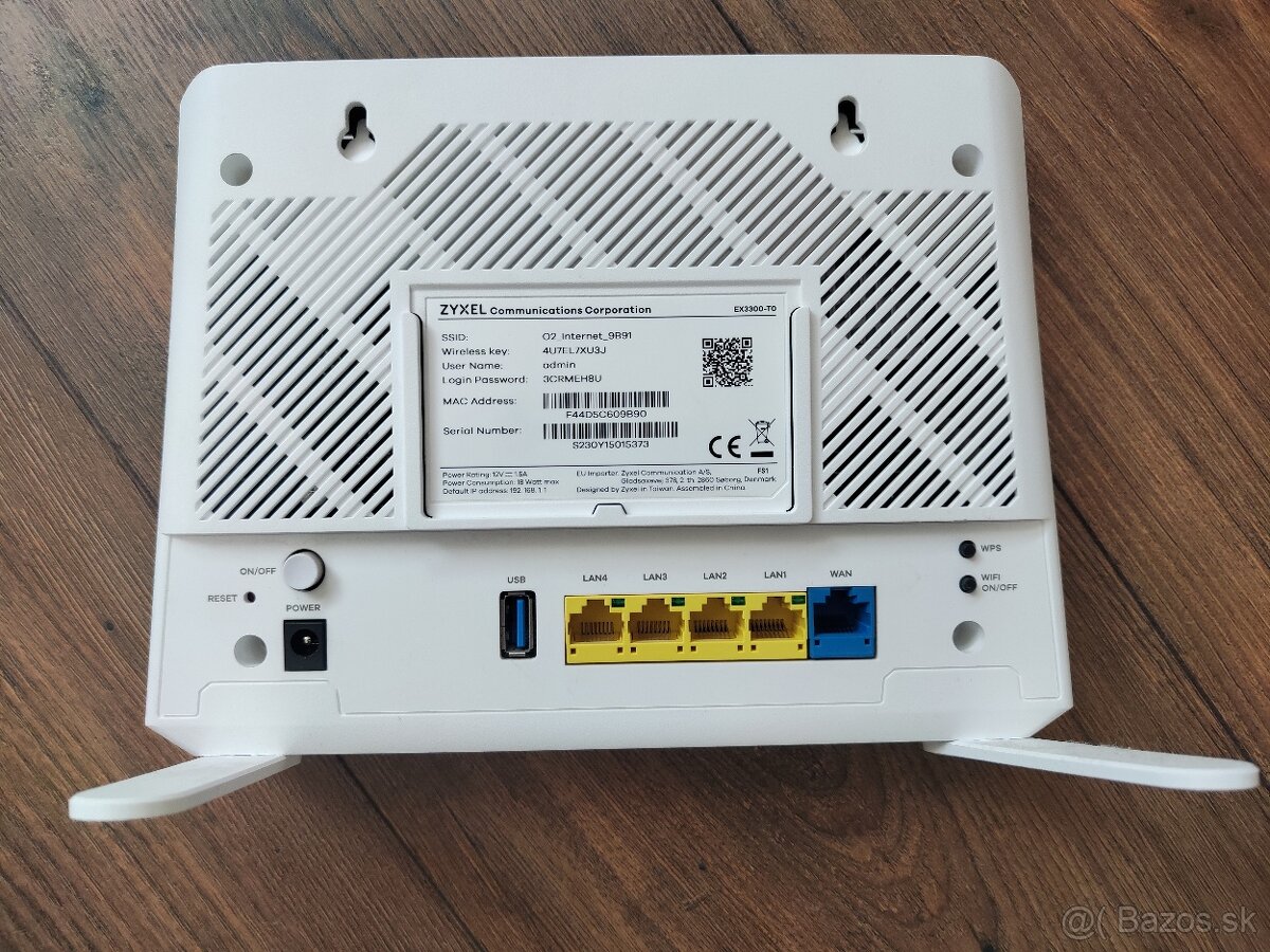 Zyxel anténa a wifi router - 6