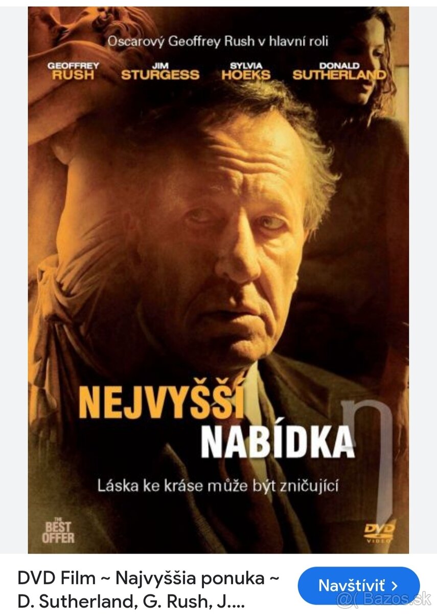 DVD FILMY Ponúknite hľadá SA - 6