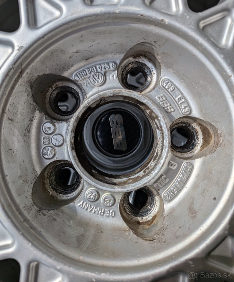 Predám originálne ALU disky BBS 409 (VW) - 6