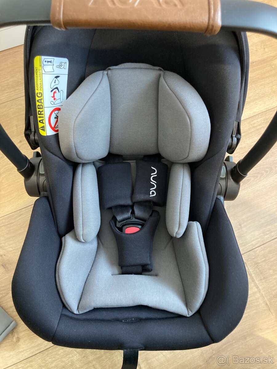 Vajíčko Nuna Arra Next Caviar + základňa isofix - 6