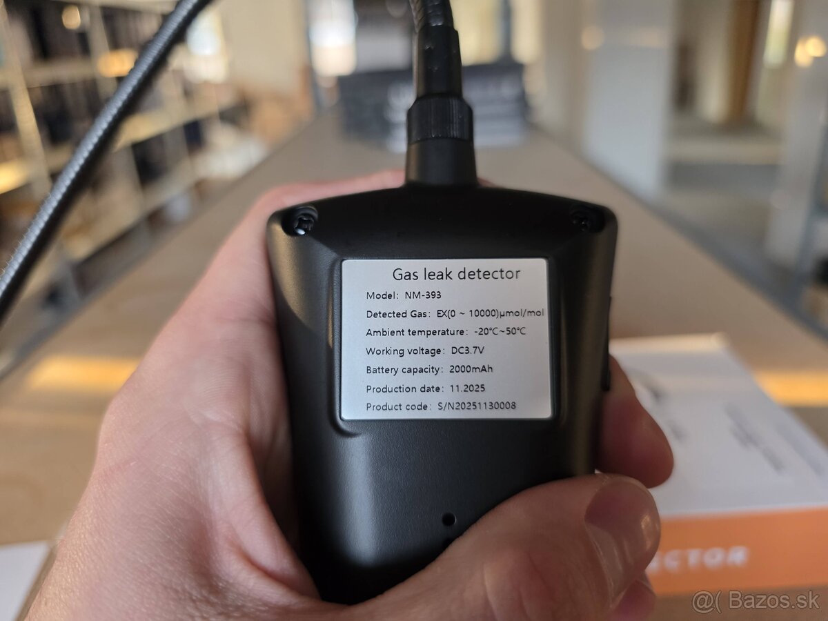 Predám ručný detektor úniku plynu Norm NM393 - 6