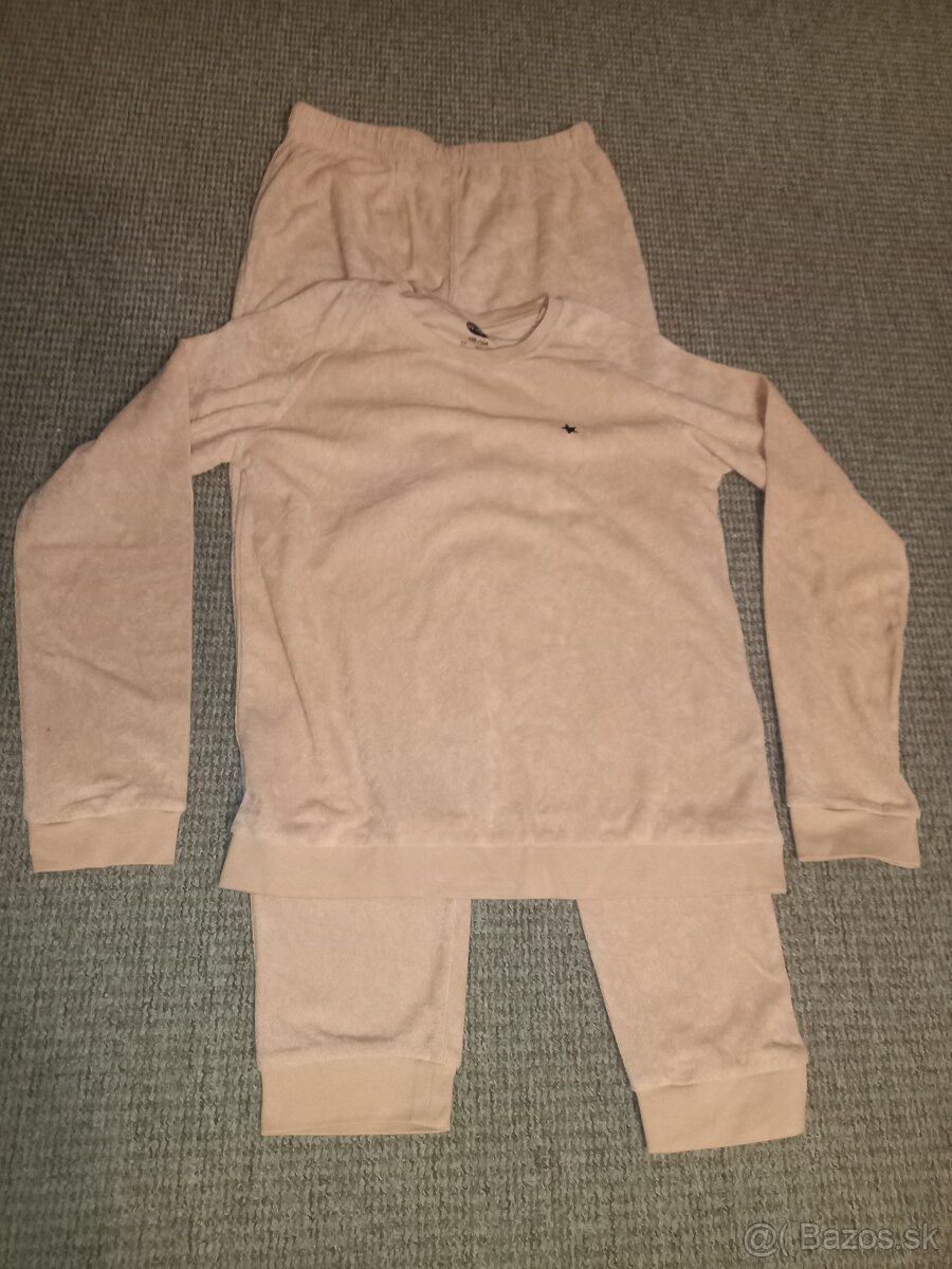 Dievč. rifle, nohavice, elasťáky veľ.XS,S, 164 + bunda - 6