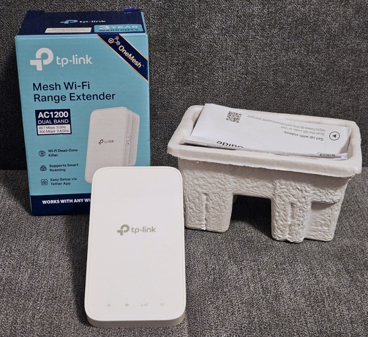TP-Link Archer AX73 + TP-Link RE300 - 6