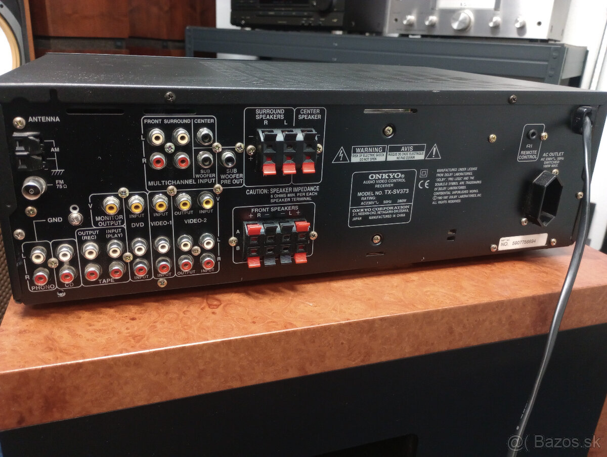 A/V receiver ONKYO TX-SV373 - 6