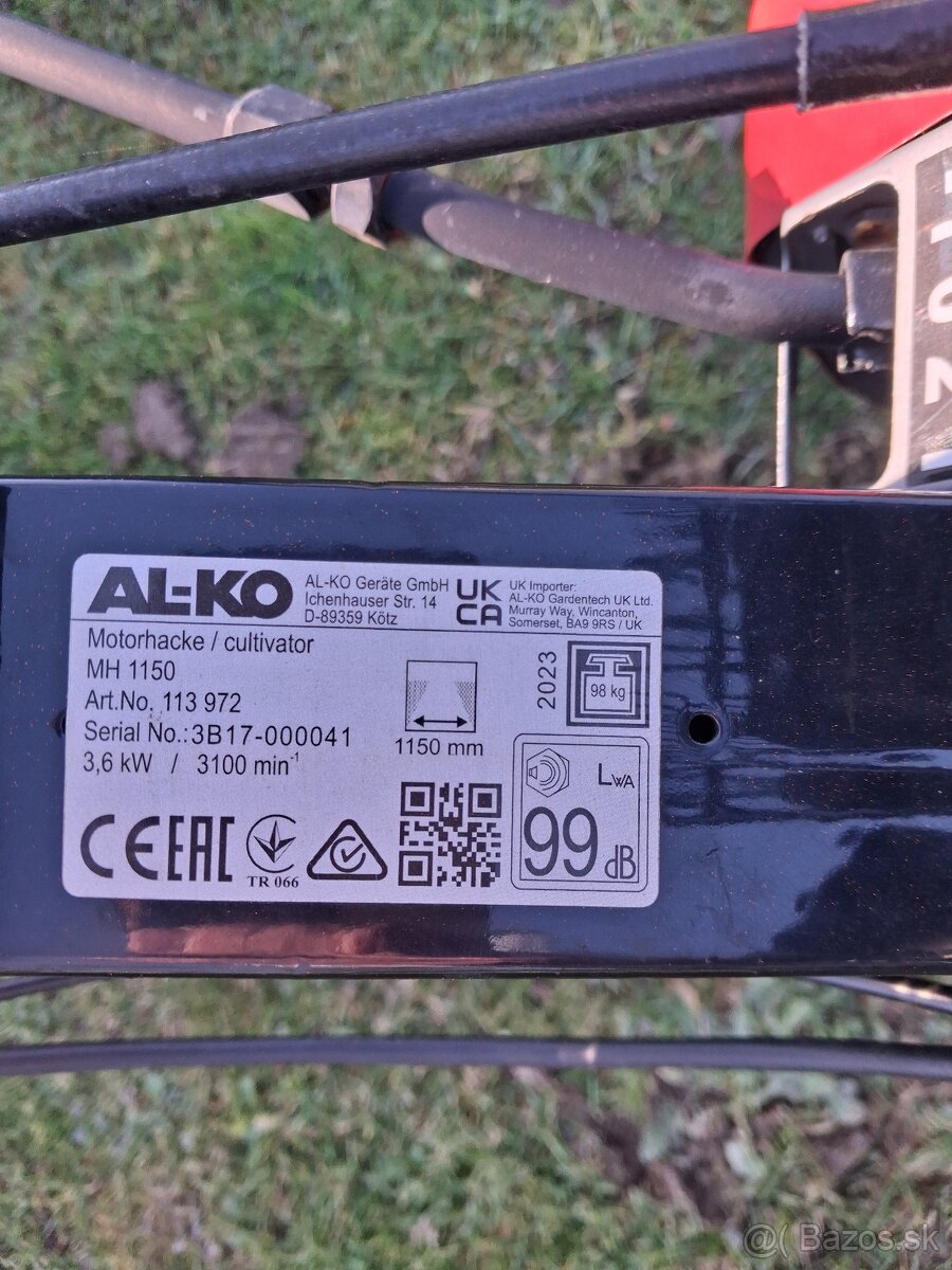 Predám málo malotraktor s vlečkou aj príslušenstvom - 6