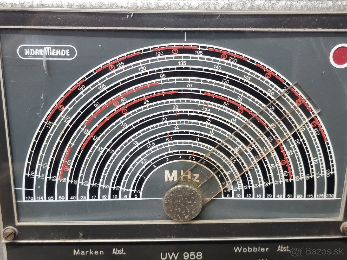 WOBLER 》 NORDMENDE UW 958 》MERACÍ PRÍSTROJ VOBLER - 6
