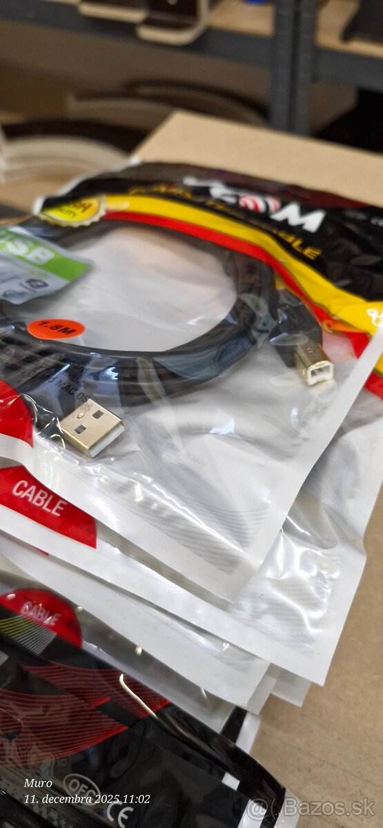 HDMI, VGA, BNS, USB prepojovacie káble - 6